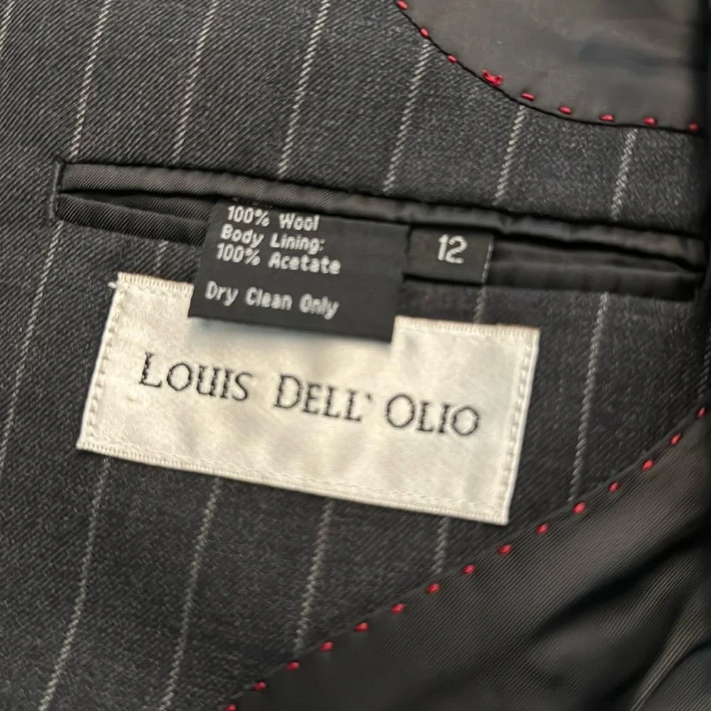 Louis Dell’ Olio youth suit blazer size 12